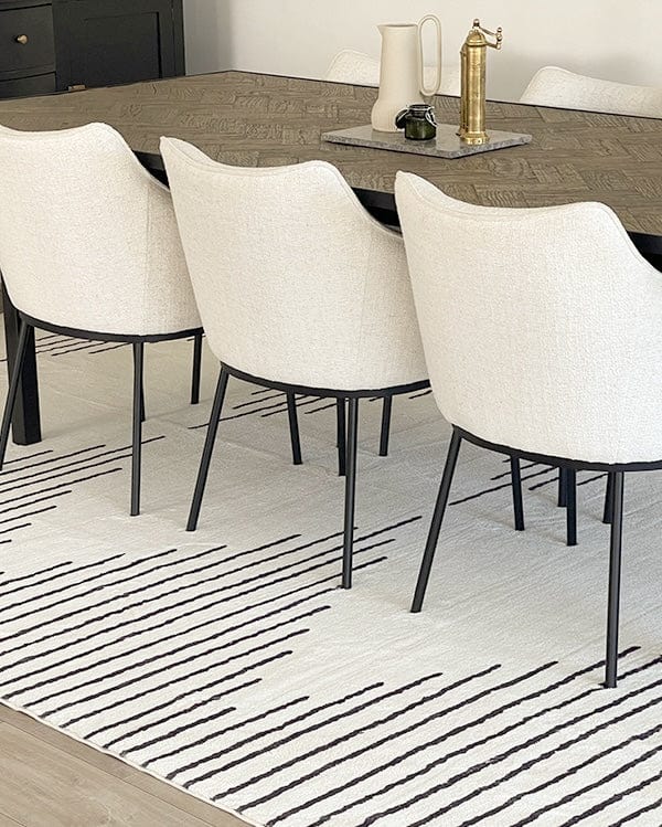 aldana black and cream tribal washable rug aldana black and cream tribal washable rug