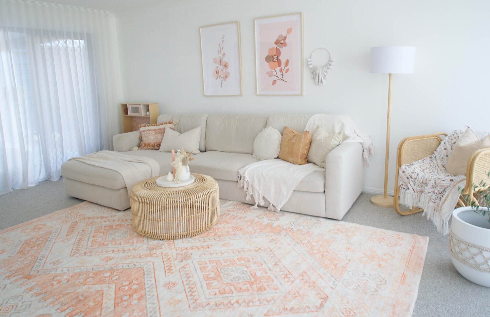 dayanna orange and cream tribal washable rug dayanna orange and cream tribal washable rug