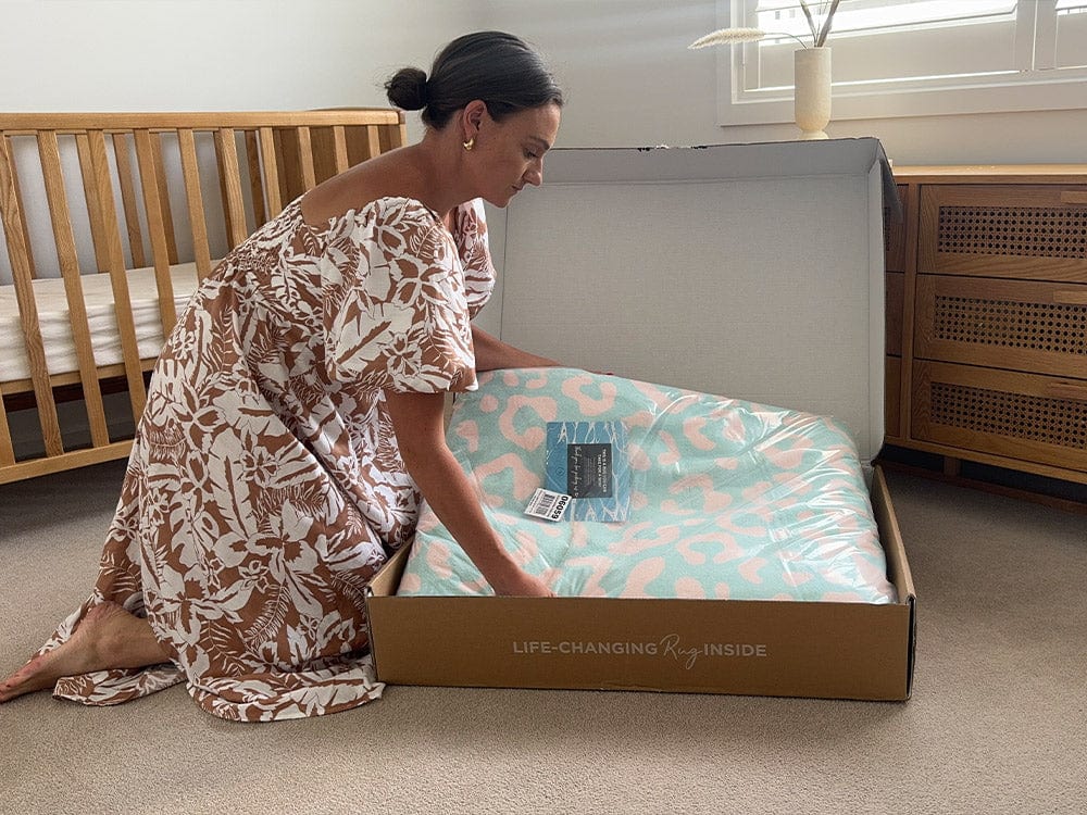 esmeralda pink and mint green leopard print washable rug*no returns unless faulty esmeralda pink and mint green leopard print washable rug*no returns unless faulty