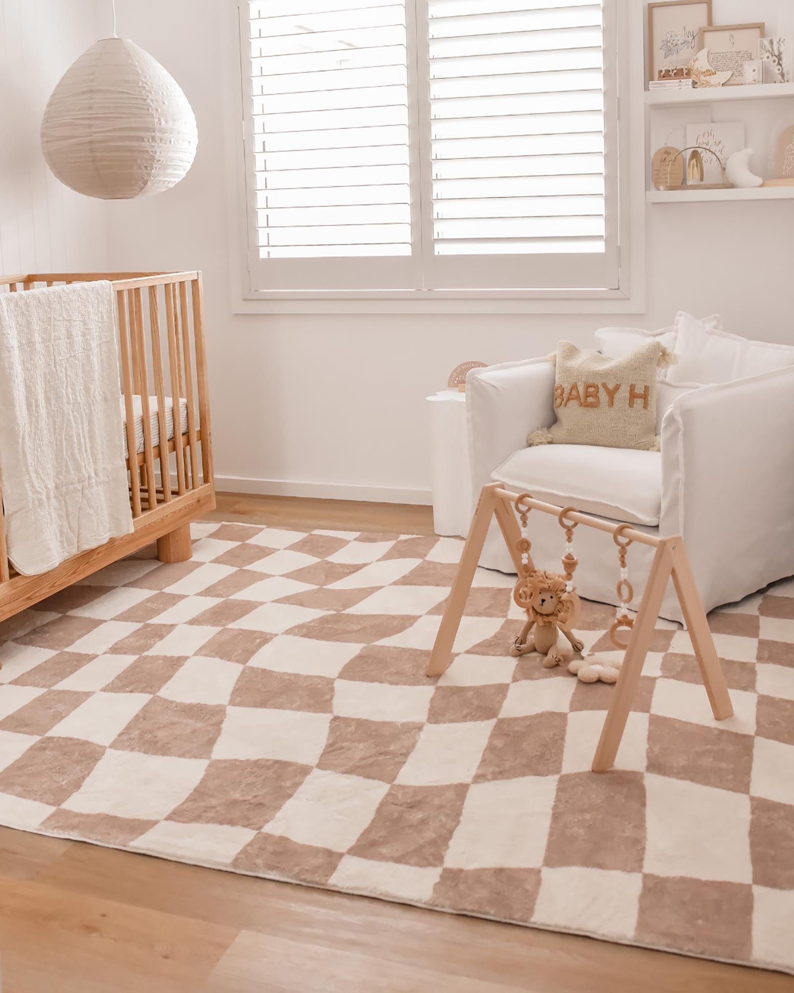 logan beige and ivory abstract checkered washable rug logan beige and ivory abstract checkered washable rug