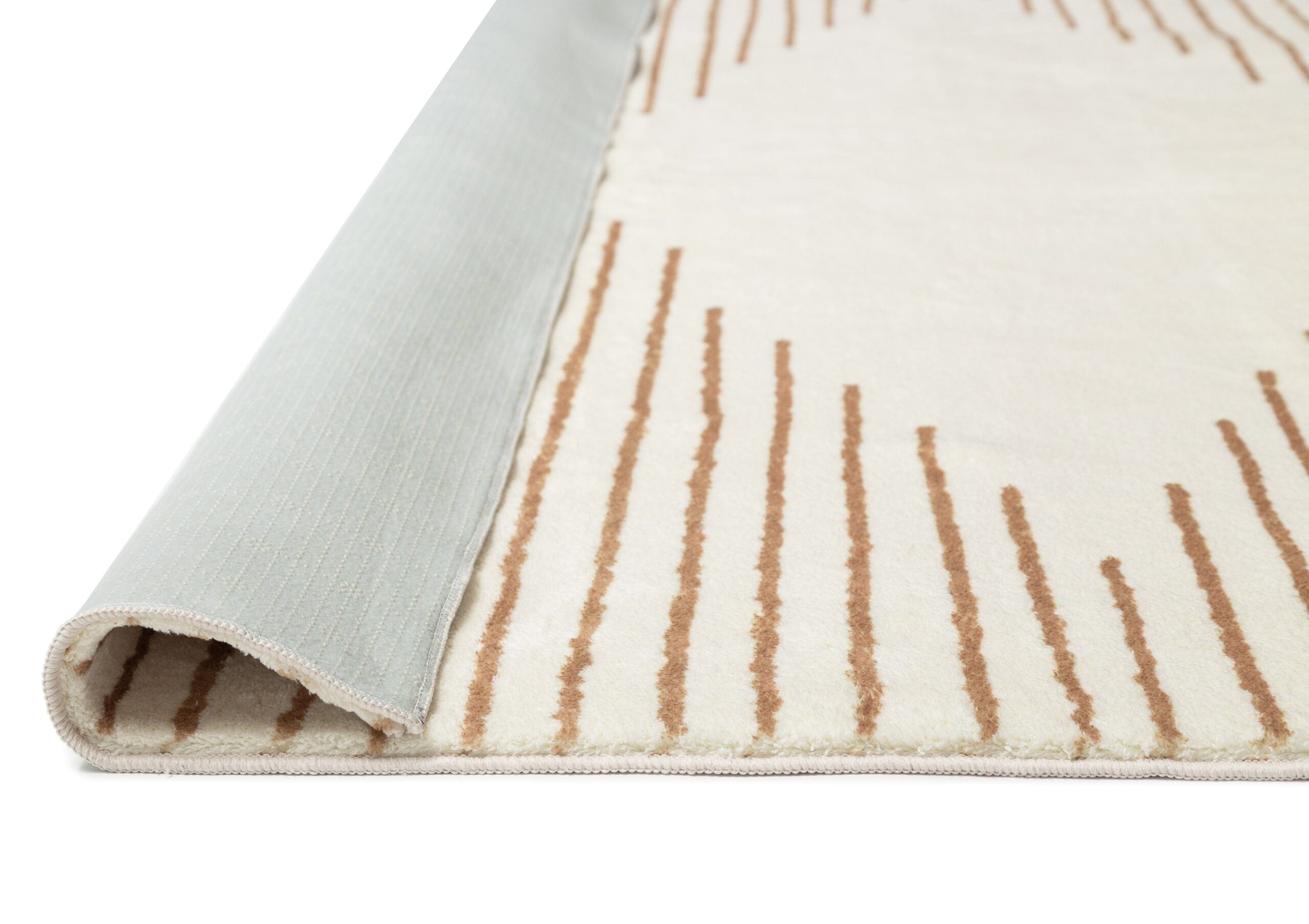 lyra ivory and brown diamond stripe washable rug lyra ivory and brown diamond stripe washable rug