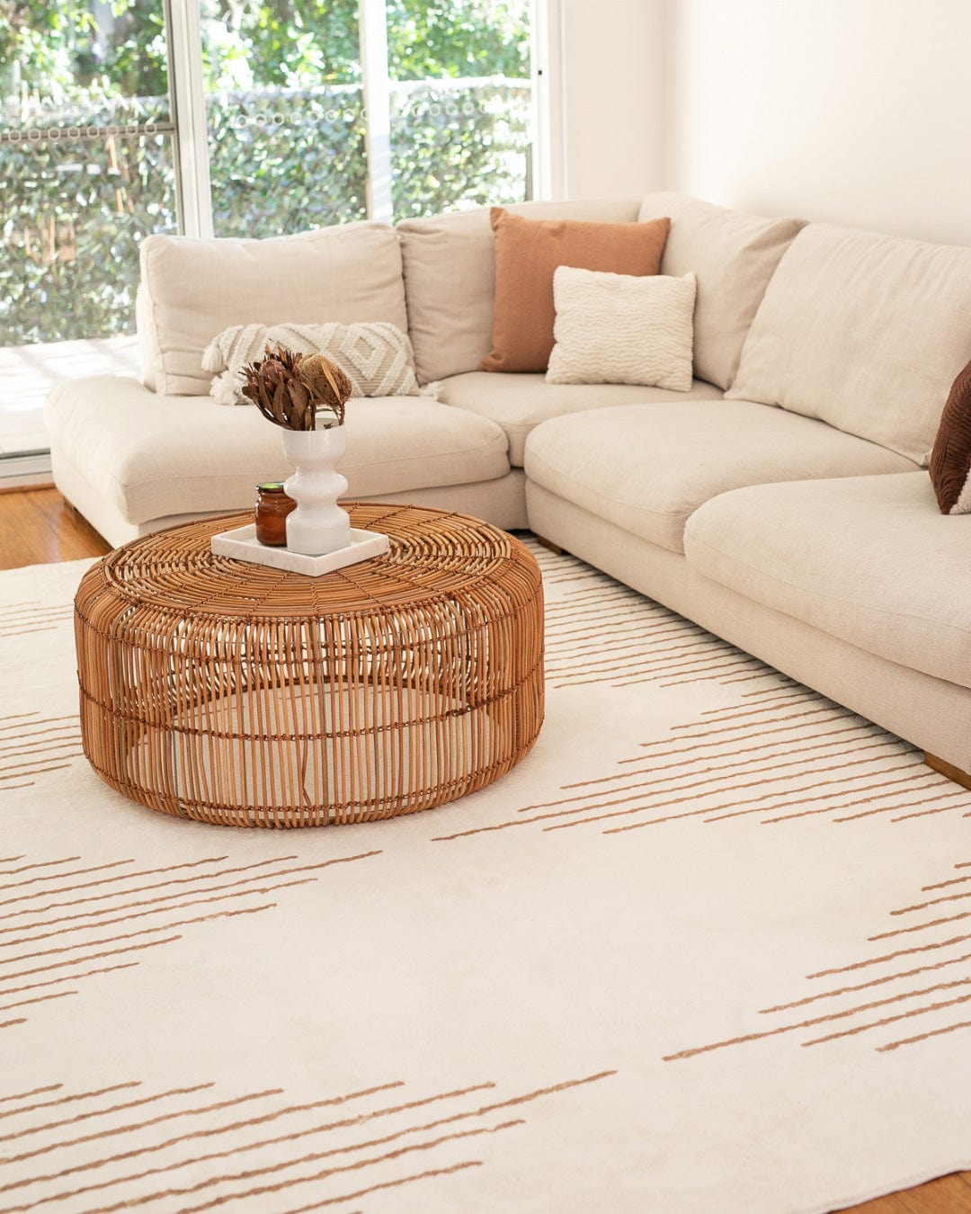 lyra ivory and brown diamond stripe washable rug lyra ivory and brown diamond stripe washable rug