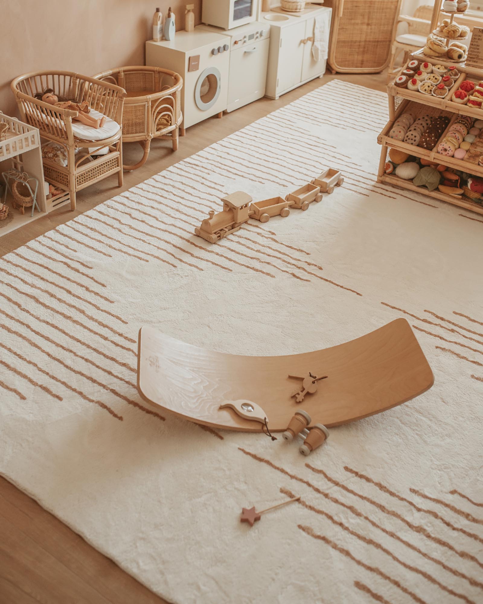 lyra ivory and brown diamond stripe washable rug lyra ivory and brown diamond stripe washable rug