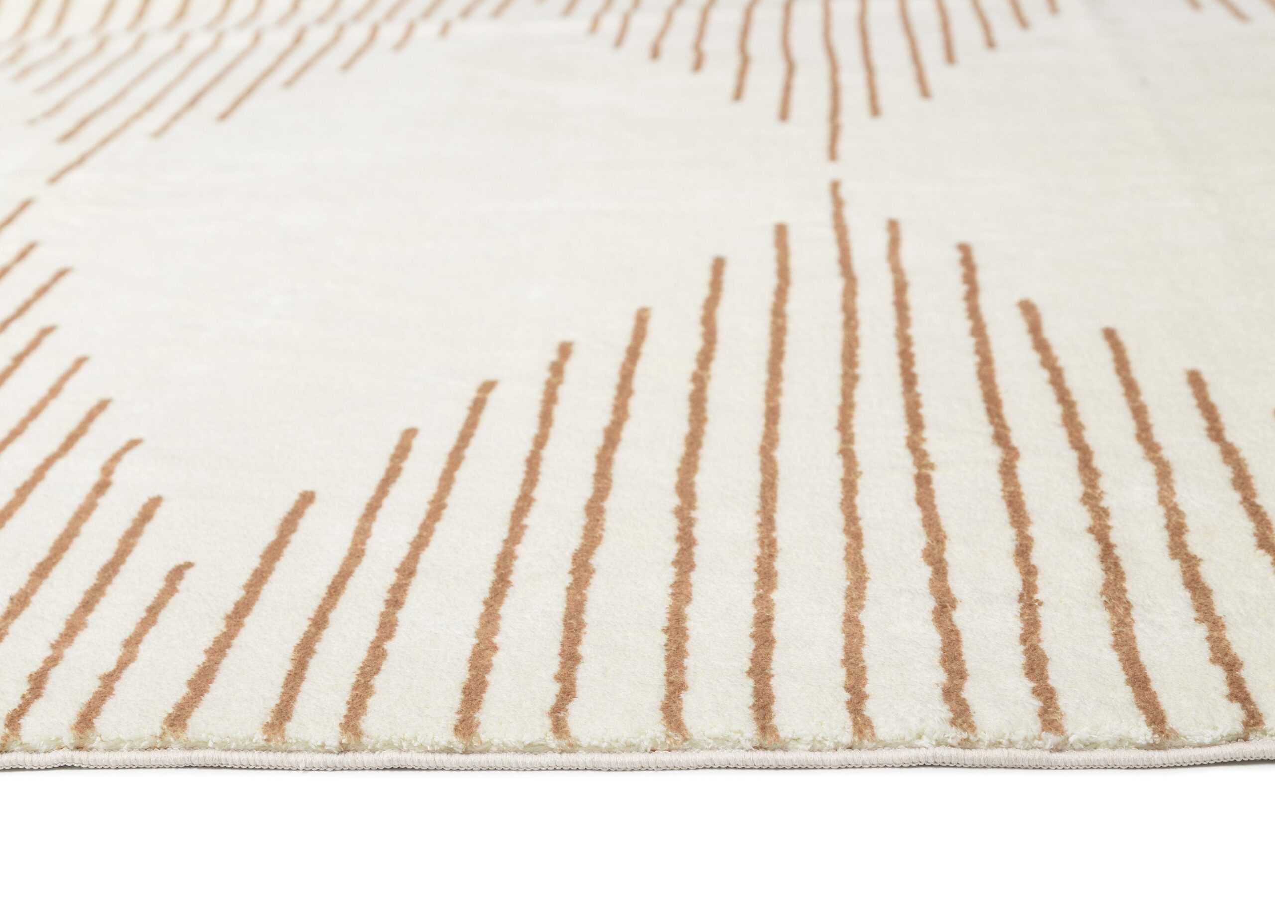 lyra ivory and brown diamond stripe washable rug lyra ivory and brown diamond stripe washable rug