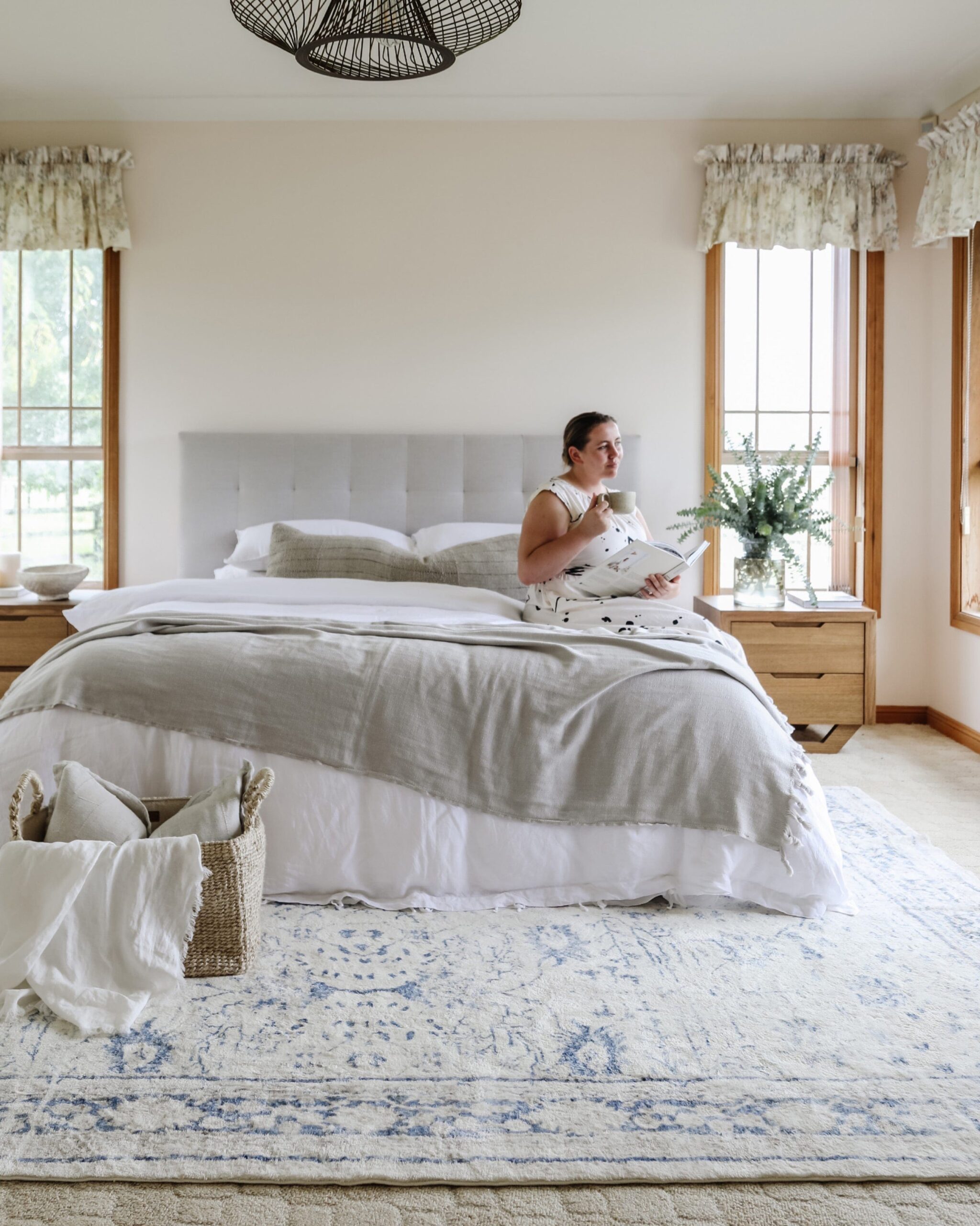sarafina blue and grey distressed washable rug sarafina blue and grey distressed washable rug