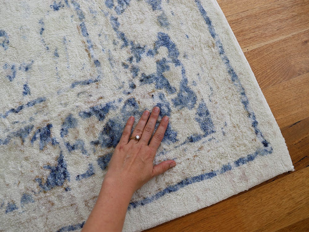 sarafina blue and grey distressed washable rug sarafina blue and grey distressed washable rug