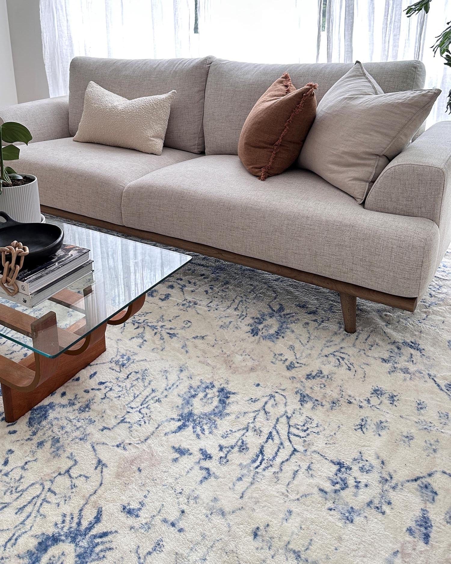 sarafina blue and grey distressed washable rug sarafina blue and grey distressed washable rug