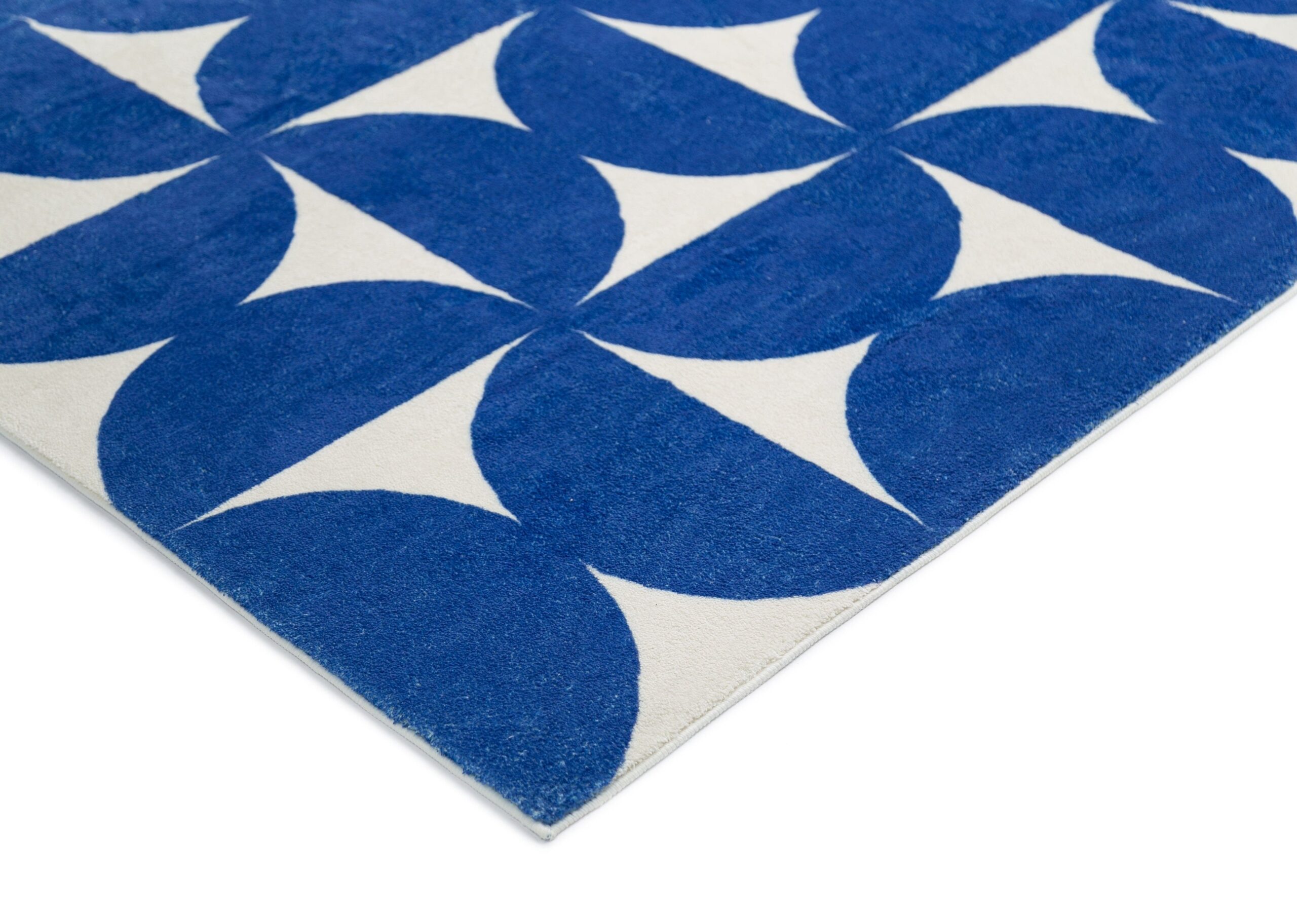 tosa blue and ivory geometric washable rug tosa blue and ivory geometric washable rug